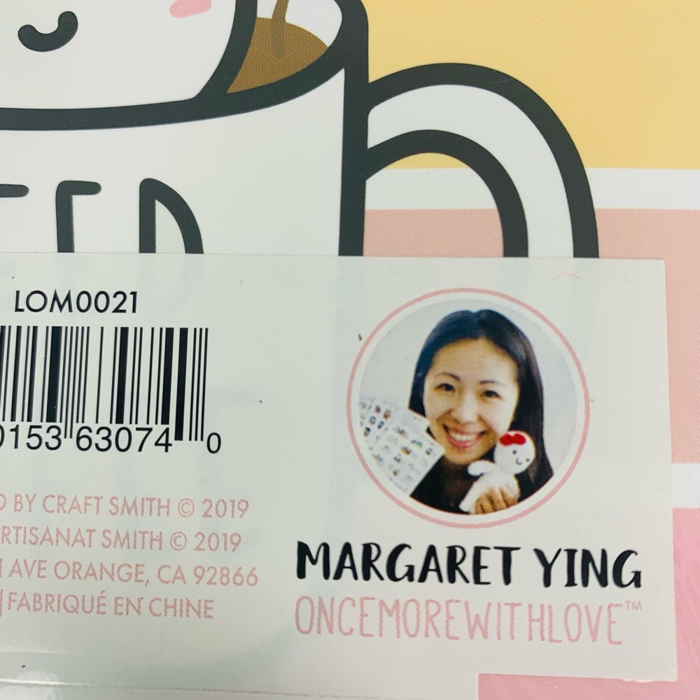 Once More With Love Margaret Ying  Small  Journal 2pk Plan My Life Kawaii Cute - Picture 5 of 5